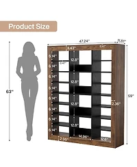 Tribesigns Shoe Cabinet,Modern Shoes Rack Organizer