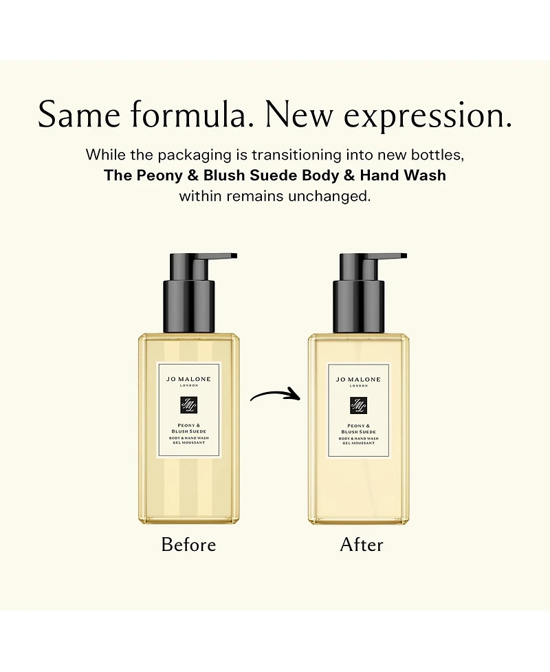 Jo Malone London Peony & Blush Suede Body & Hand Wash, 8.5-oz.