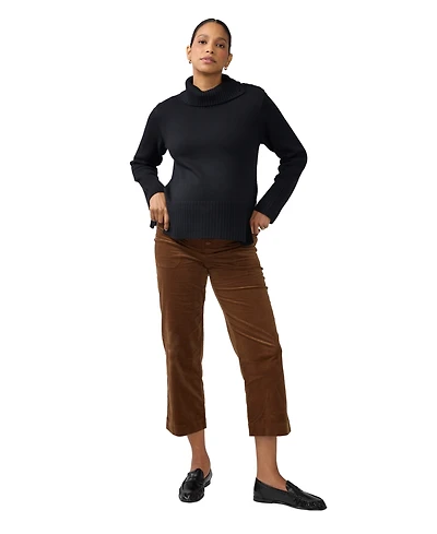 Ingrid + Isabel Maternity Stretch-Corduroy Ankle Pant
