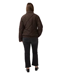 Ingrid + Isabel Maternity Grow With You Raglan Insulated Puffer Jacket