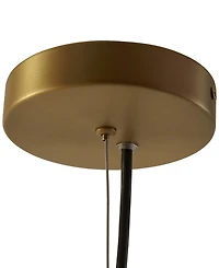 Ink+Ivy Cyrus Metal & Glass Chandelier