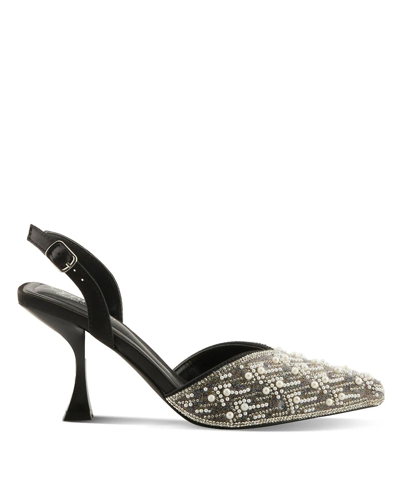 Azura Women's Kitkatclub Pumps with Buckle Closure