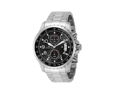 Invicta Men's Quartz Chronograph Specialty Steel-Tone Stainless Steel Watch, 47mm, 69789