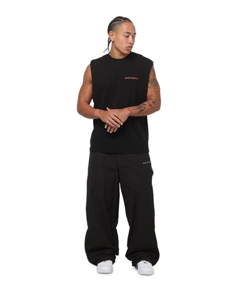 Saint Morta Men's Exodus Oversized Sleeveless Graphic T-Shirt