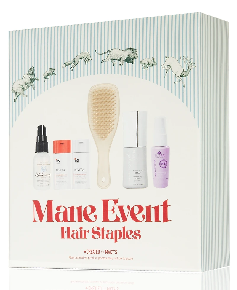 Created For Macy's 6-Piece Mane Event Hair Staples Set
