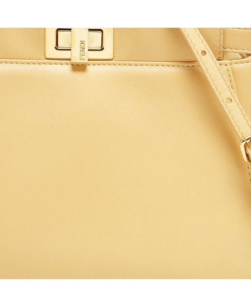 Pre-Owned Fendi Women's Peekaboo Mini Leather Satchel