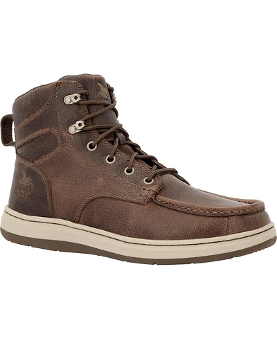 Georgia Boot Men's Eagle SuperLyte Moc-Toe Chukka Boots