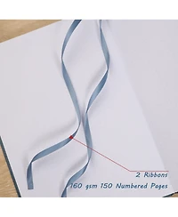 Danrong B5 Lined Journal Hardcover 230 Numbered Pages College Ruled Thick Paper Writing Notebook