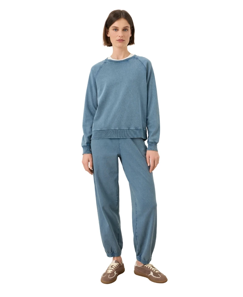 Pact Women's Weekends Organic Cotton Relaxed High-Rise Sweatpant
