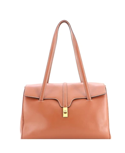 Pre-Owned Celine Large Soft 16 Bag Smooth Calfskin