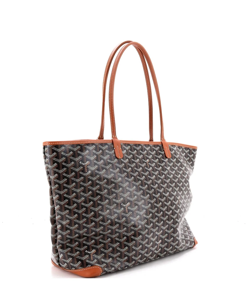 Pre-Owned Goyard Mm Artois Tote Coated Canvas