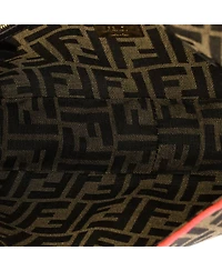 Pre-Owned Fendi Medium Baguette Nm Bag Zucca Canvas