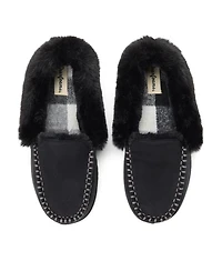 Dearfoams Women's Ryland Cabin Moccasin Slipper