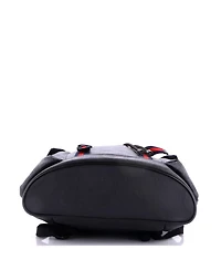 Pre-Owned Gucci Large Double Pocket Buckle Backpack Gg Coated Canvas