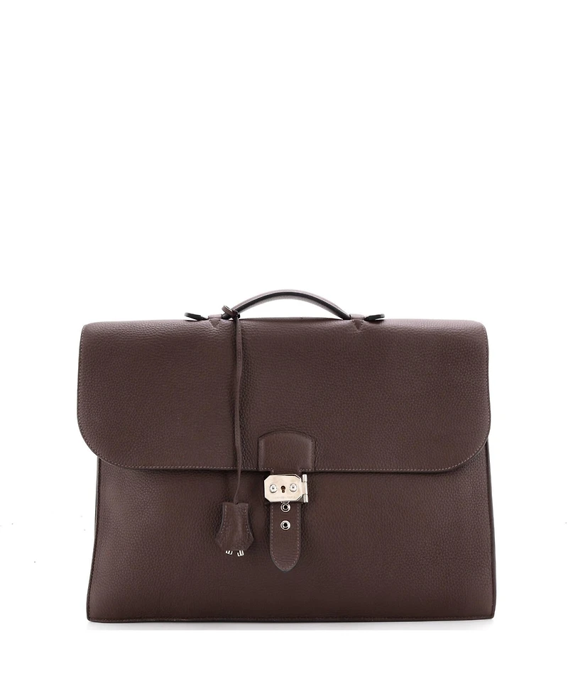 Pre-Owned Hermes 41 Sac a Depeches Bag Togo