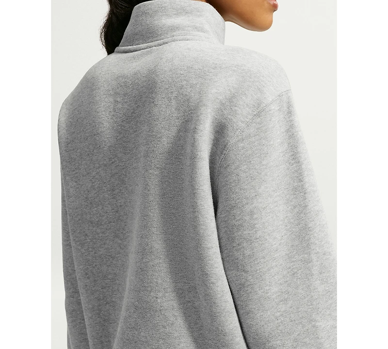 Nike Studio Fleece Women's 1/4-Zip Top