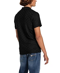 Guess Men's Knit Polo Shirt