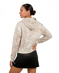 Puma Women's Ess Camo Full-Zip Fleece Hoodie