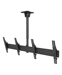 Kanto MBC211T Menu Board Ceiling Mount System with Tilting Arms for 40" - 60" TVs (2 Screens)