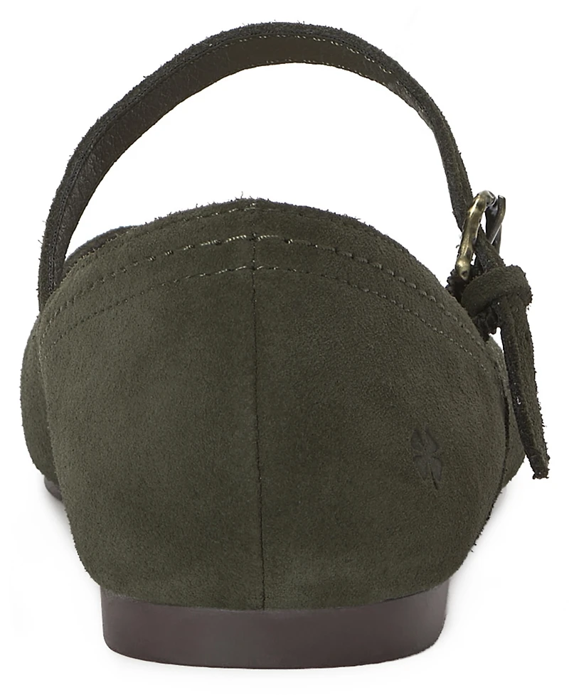 Lucky Brand Women's Albajane Buckled Mary Jane Flats