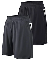Furlihong Quick Dry Men's Athletic Workout Shorts With Pockets Drawstring Waist