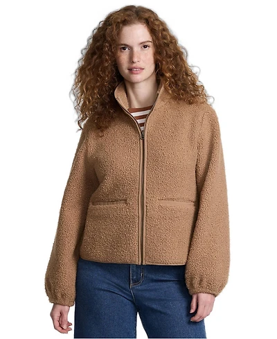 Lands' End Women's Boucle Fleece Jacket