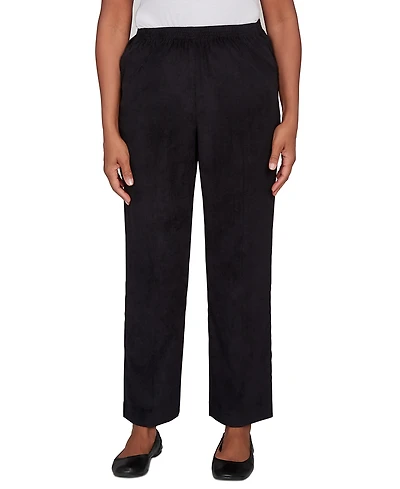 Alfred Dunner Women's Corduroy Short Length Pants