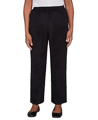 Alfred Dunner Women's Corduroy Short Length Pants