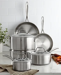 Zwilling Spirit 10-Piece Stainless Steel Cookware Set