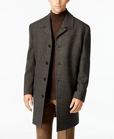 London Fog Coventry Wool-Blend Overcoat