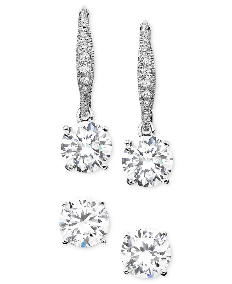 Eliot Danori Cubic Zirconia (1-1/4 ct. t.w.) Earring Set, Created for Macy's