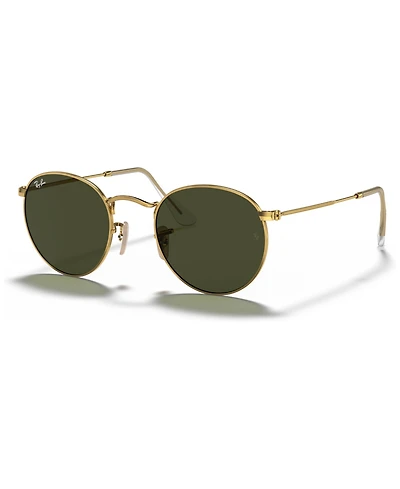 Ray-Ban Unisex Round Metal Sunglasses, RB3447