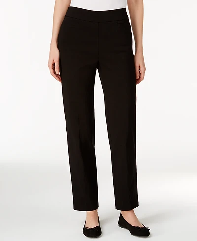 Alfred Dunner Classics Allure Pull-On Slim-Leg Pants