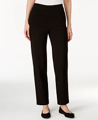 Alfred Dunner Classics Allure Pull-On Slim-Leg Pants