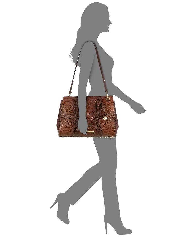 Brahmin Finley Carryall Satchel Bag
