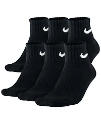 Nike Men's Cotton Quarter Socks 6-Pack