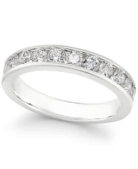 Diamond Channel Band (1 1/2 ct. t.w.) 14k White or Yellow Gold