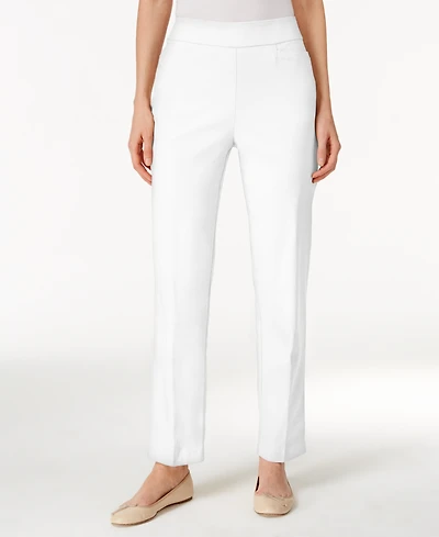Alfred Dunner Classics Allure Pull-On Slim-Leg Pants
