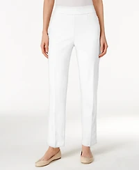 Alfred Dunner Classics Allure Pull-On Slim-Leg Pants