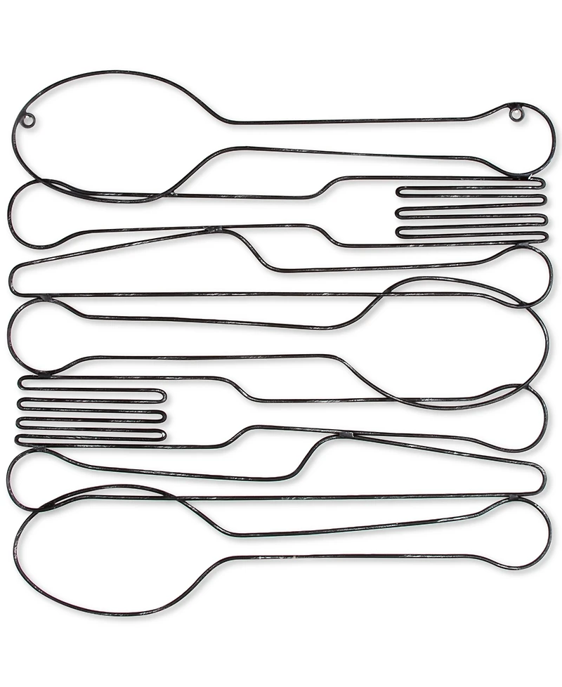 Graham & Brown Dinnertime Metal Wall Decor
