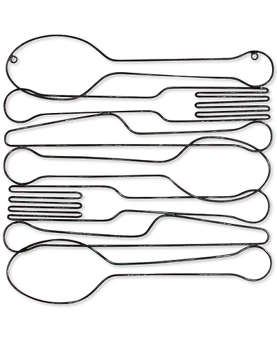 Graham & Brown Dinnertime Metal Wall Decor
