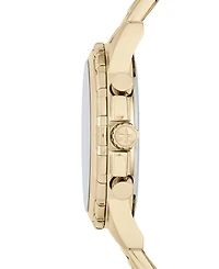 Fossil Men's Chronograph Dean Gold-Tone Stainless Steel Bracelet Watch 45mm
