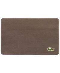 Lacoste Home Crocodile Memory Foam Bath Rug, 19" x 30"