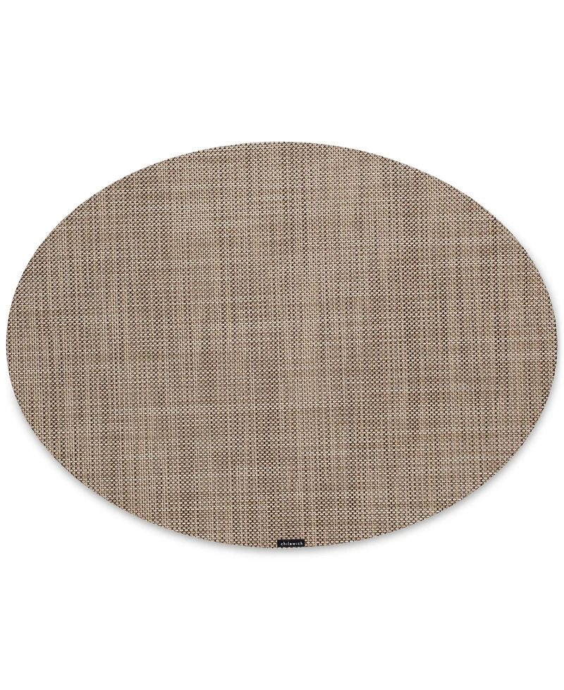 Chilewich Mini Basketweave Oval Placemat