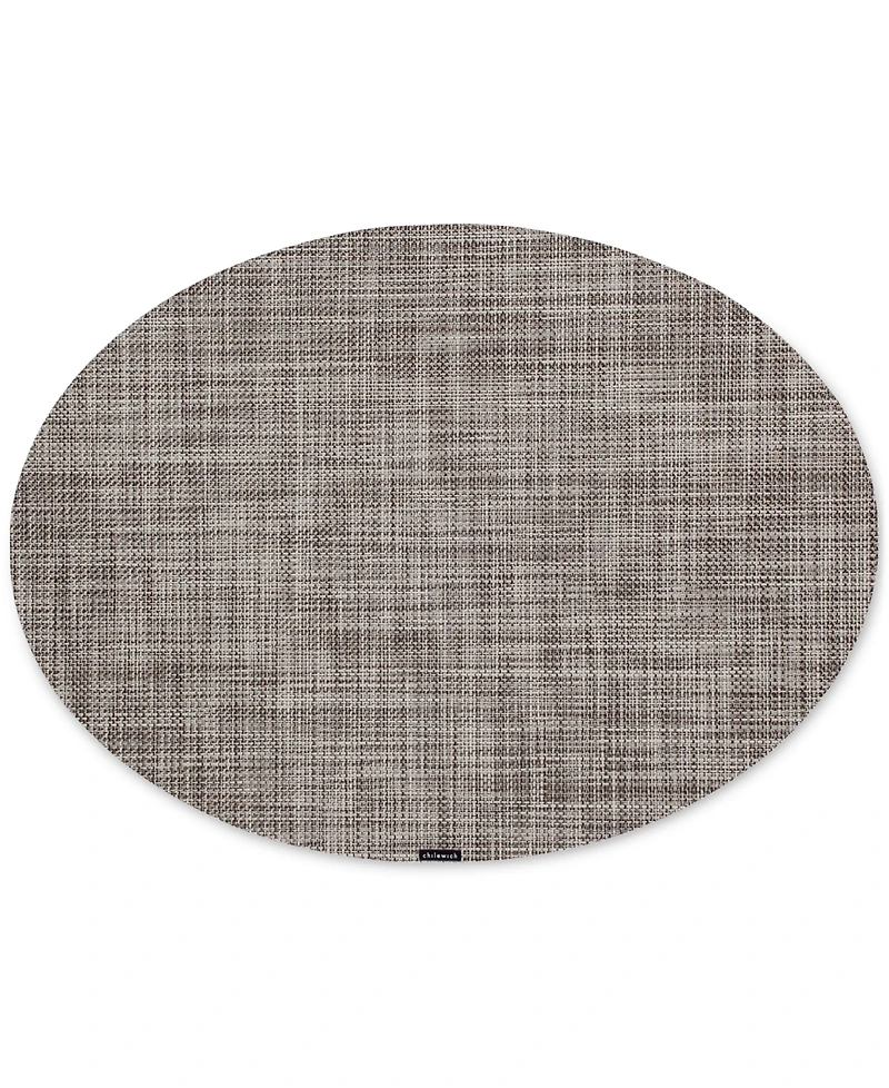 Chilewich Mini Basketweave Oval Placemat