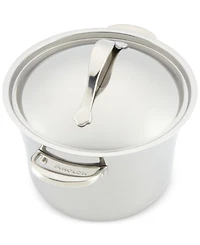 Anolon Nouvelle Copper Stainless Steel 6.5-Qt. Stockpot with Lid