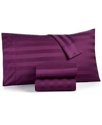 Closeout! Charter Club 1.5" Stripe 550 Thread Count 100% Cotton Pillowcase Pair, Standard, Exclusively at Macy's