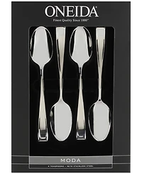 Oneida Moda 4-Pc. Teaspoon Set