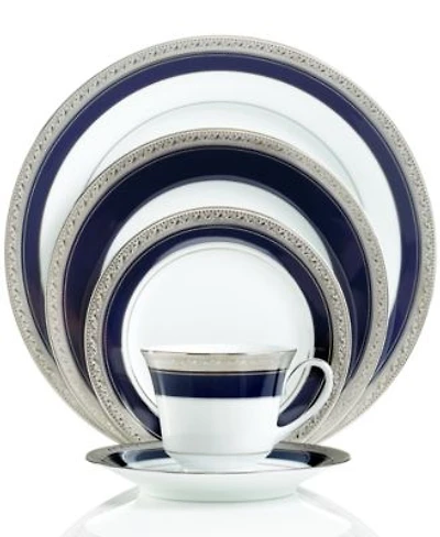 Noritake Dinnerware Crestwood Cobalt Platinum Collection