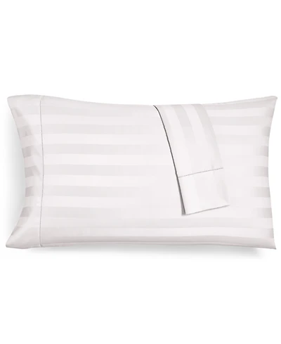 Charter Club 1.5" Stripe 550 Thread Count 100% Cotton Pillowcase Pair, Standard, Exclusively at Macy's